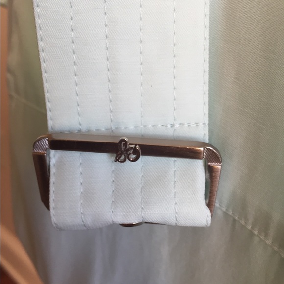 Sam Edelman Lorissa Mint Trench Stud/Jewel Collar - Picture 5 of 8